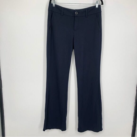 Cabi Trousers Womens 10 Navy Blue Top Notch Trouser‎ Pants Style 3202L Office - Picture 3 of 11